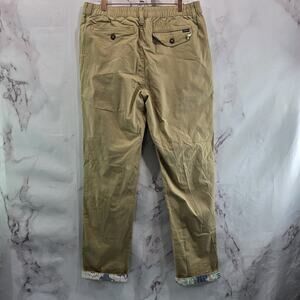 Chubbies Pants Mens Large X 30 Tan Khaki Originals Stretch Twill Straight Chino